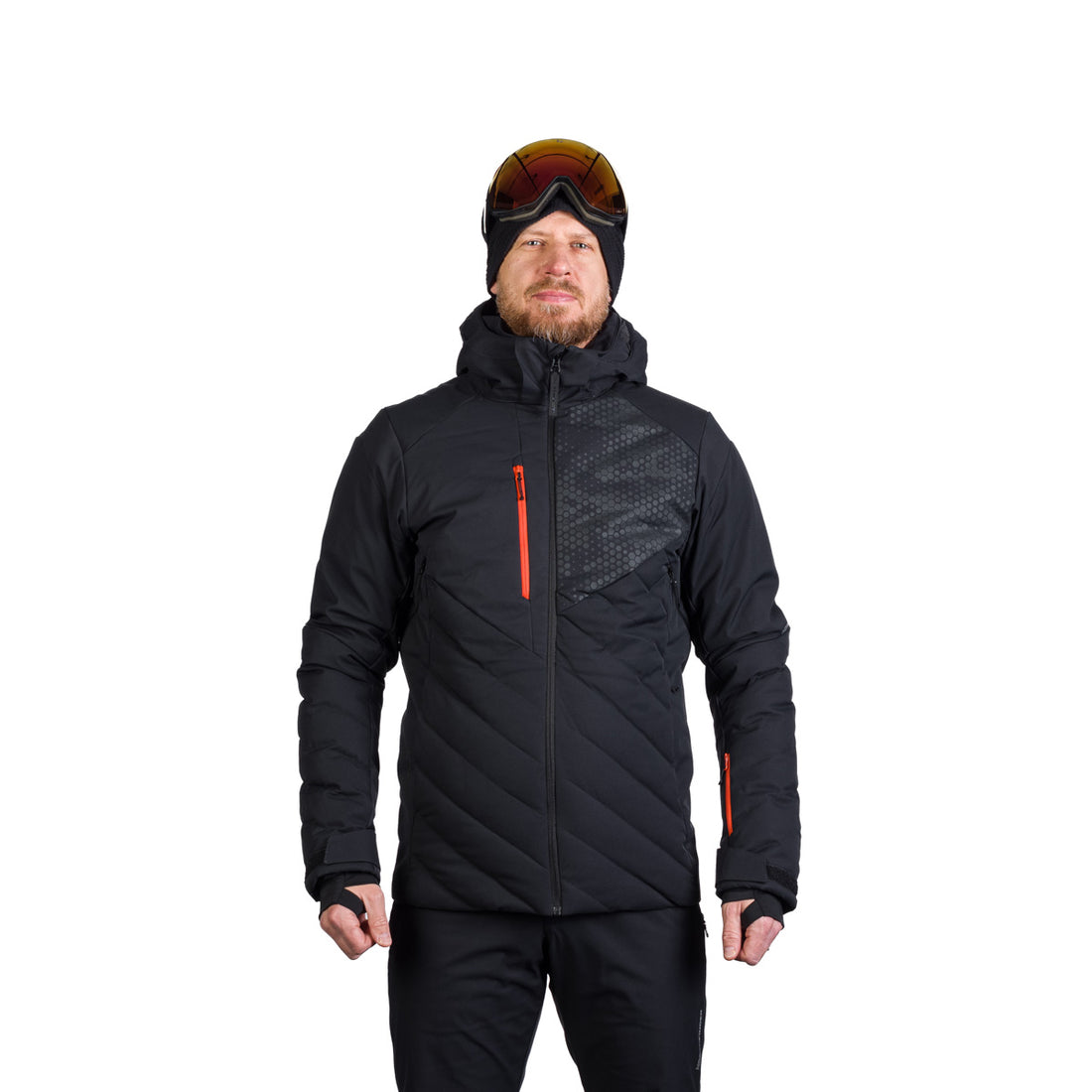 Men's ski insulated comfortable jacket ZENO