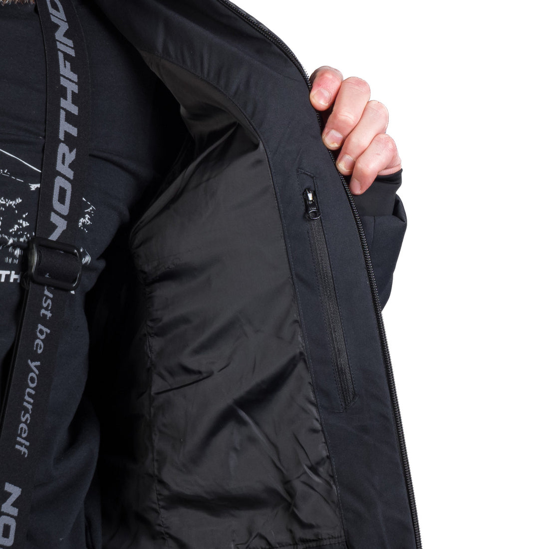 Men's ski insulated comfortable jacket ZENO