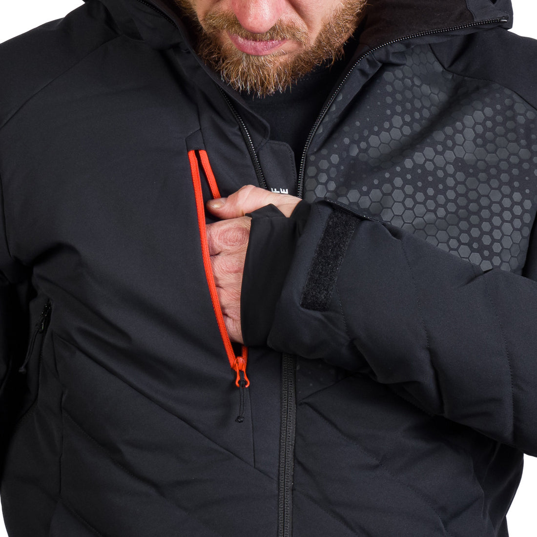 Men's ski insulated comfortable jacket ZENO