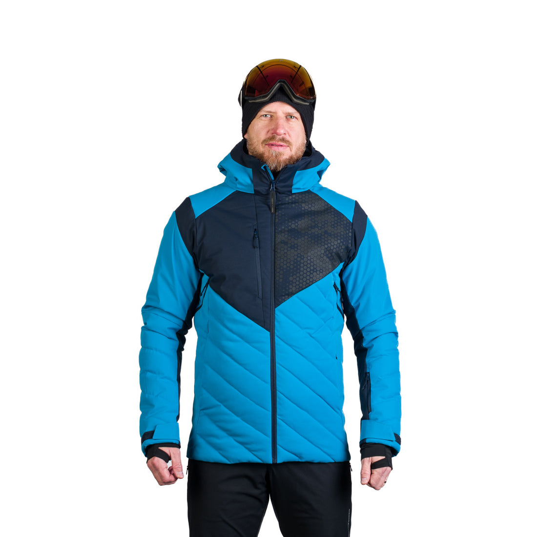 Men's ski insulated comfortable jacket ZENO