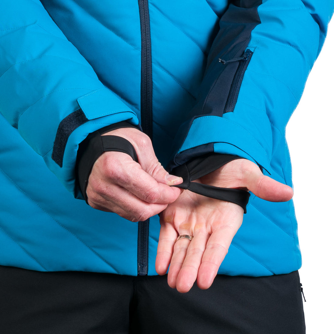Men's ski insulated comfortable jacket ZENO