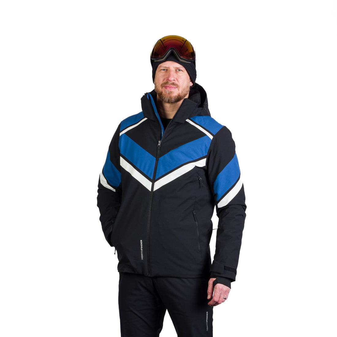 Men's ski insulated trendy jacket HARDY