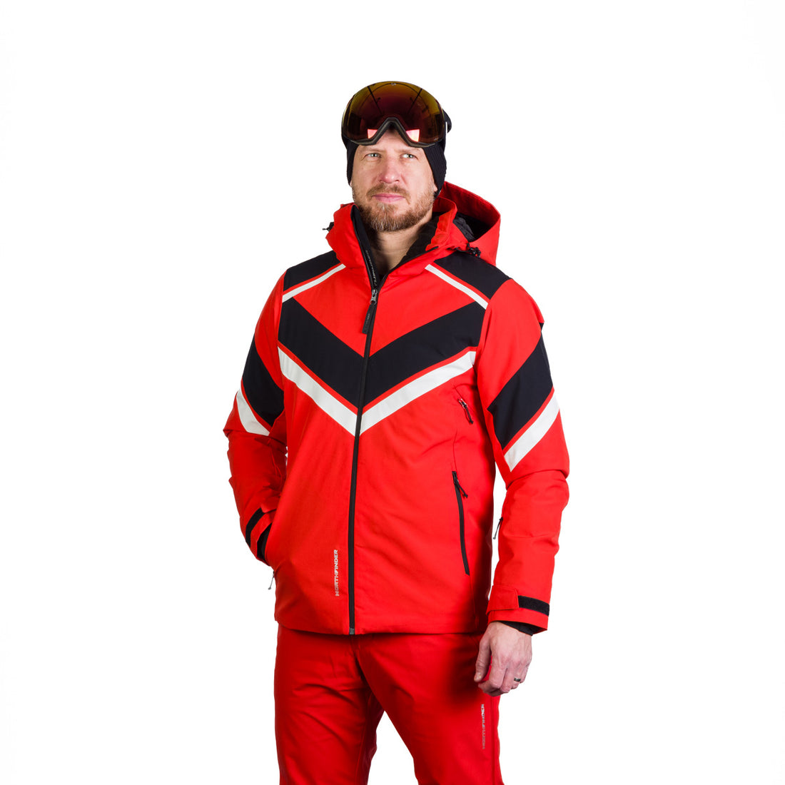 Men's ski insulated trendy jacket HARDY