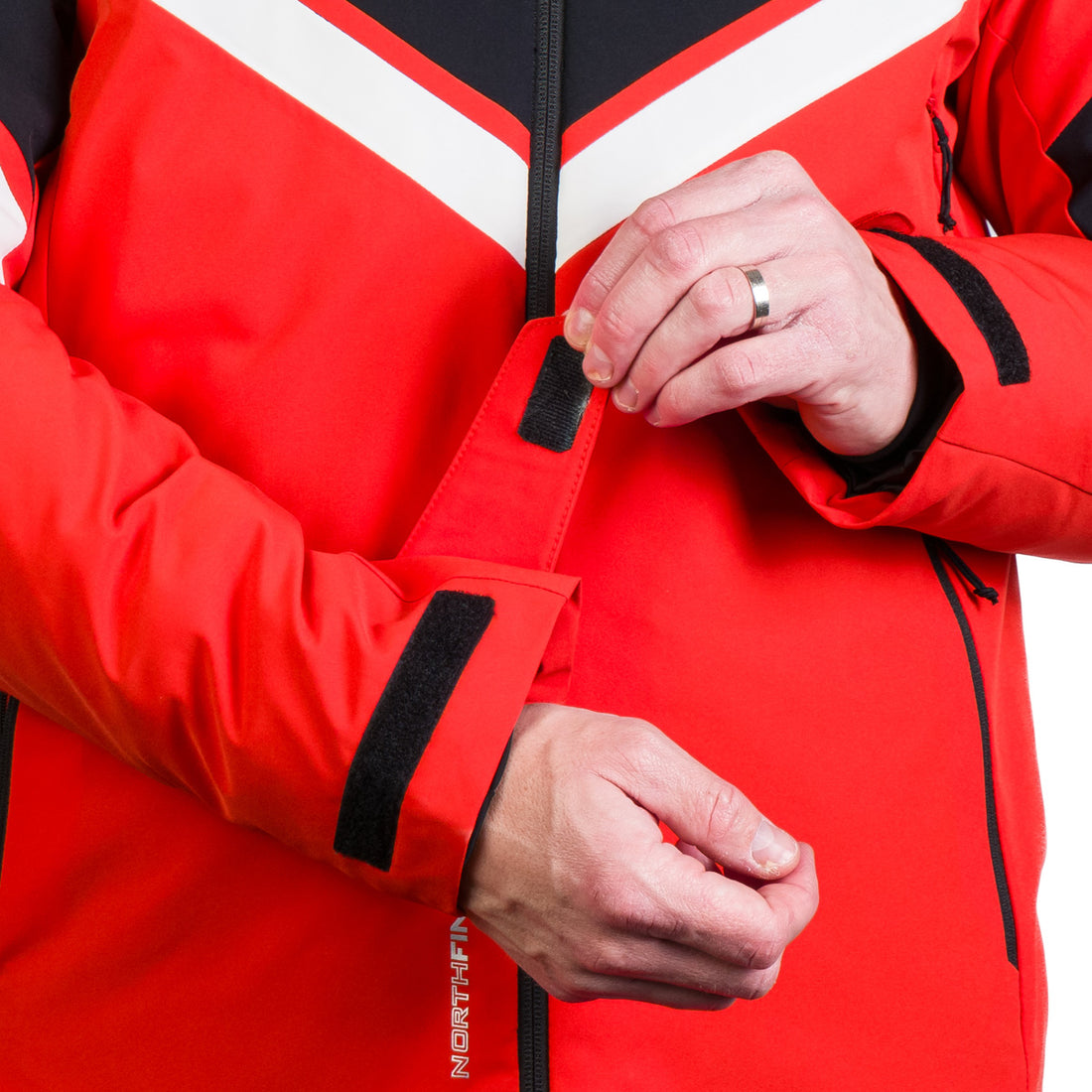 Men's ski insulated trendy jacket HARDY