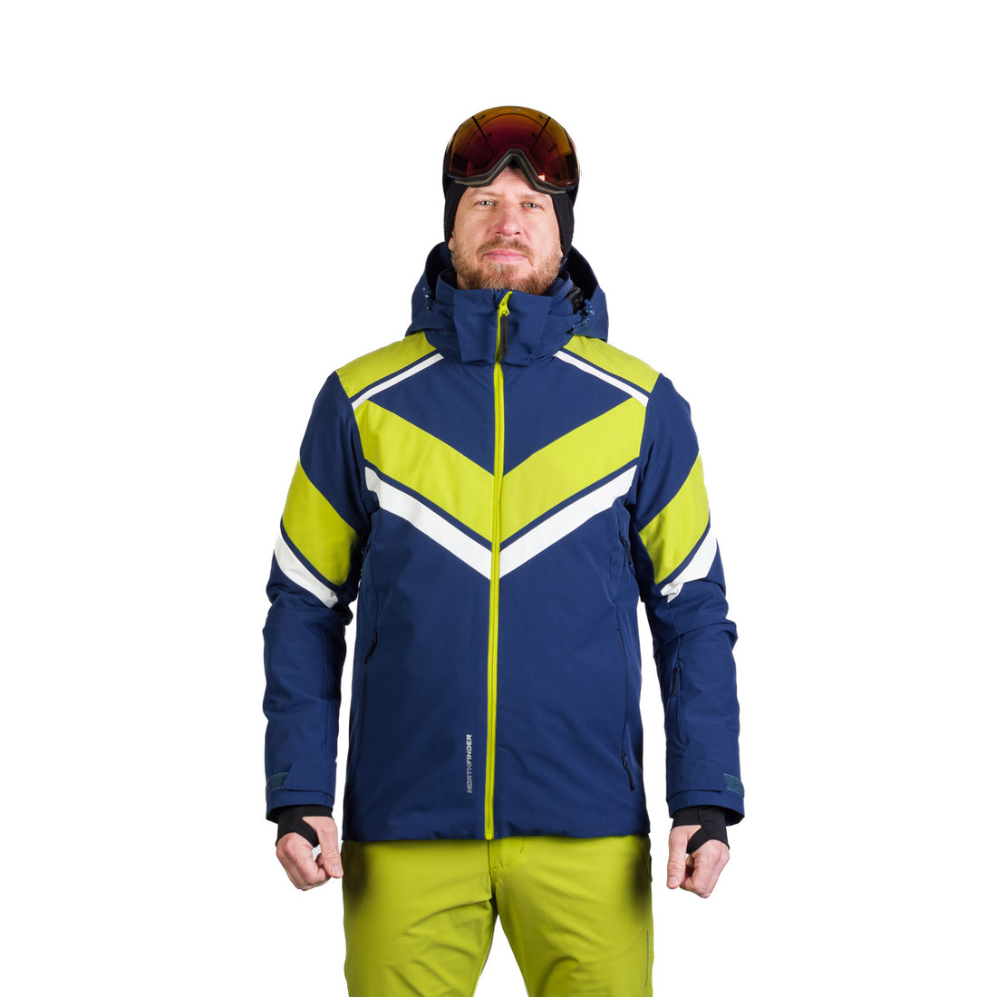 Men's ski insulated trendy jacket HARDY