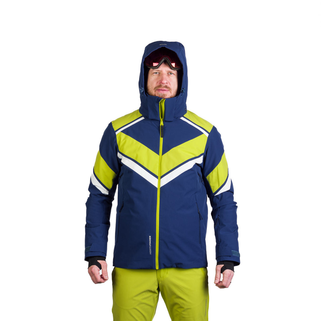 Men's ski insulated trendy jacket HARDY