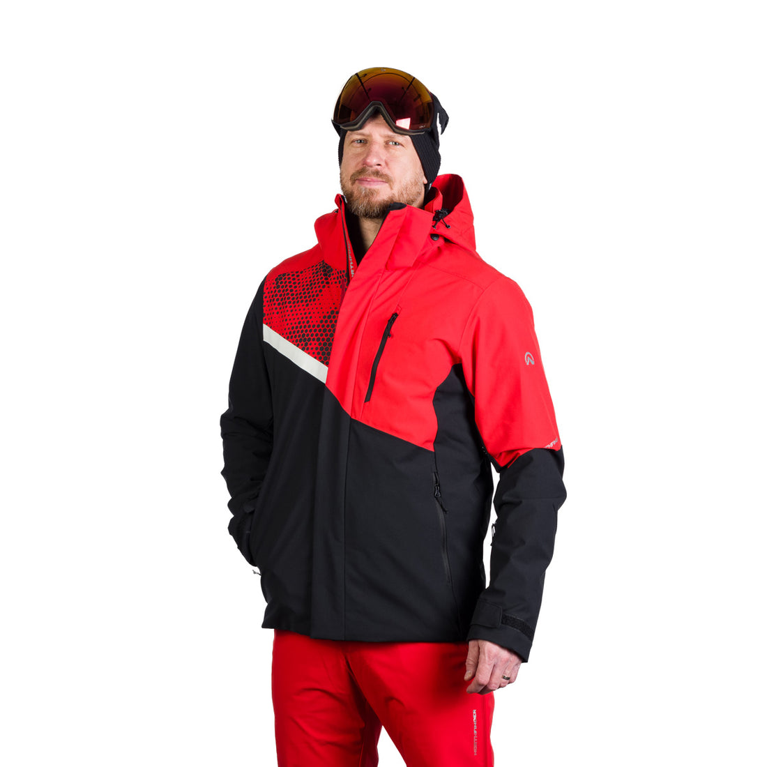 Men's ski insulated trendy jacket WASH