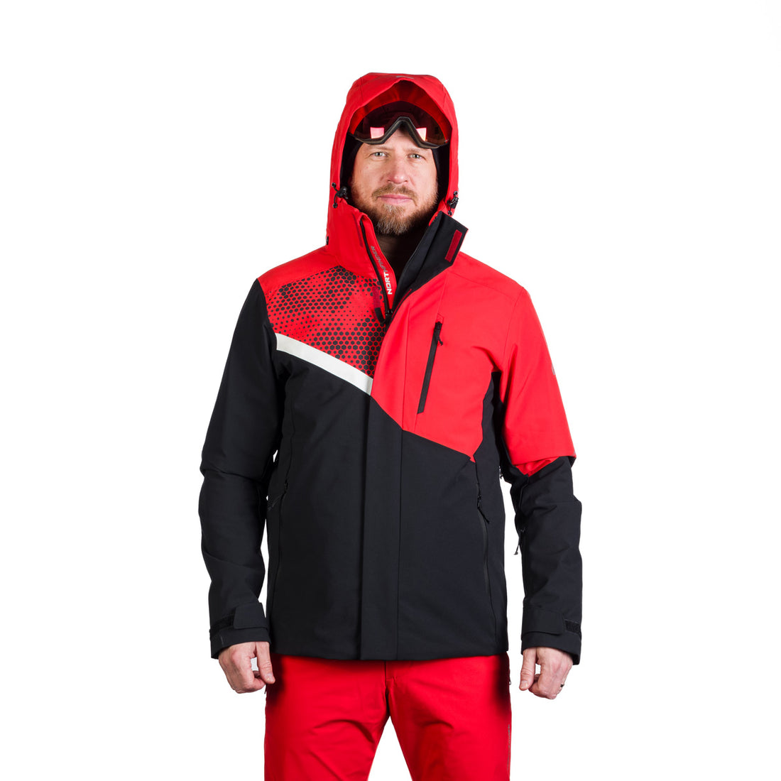 Men's ski insulated trendy jacket WASH