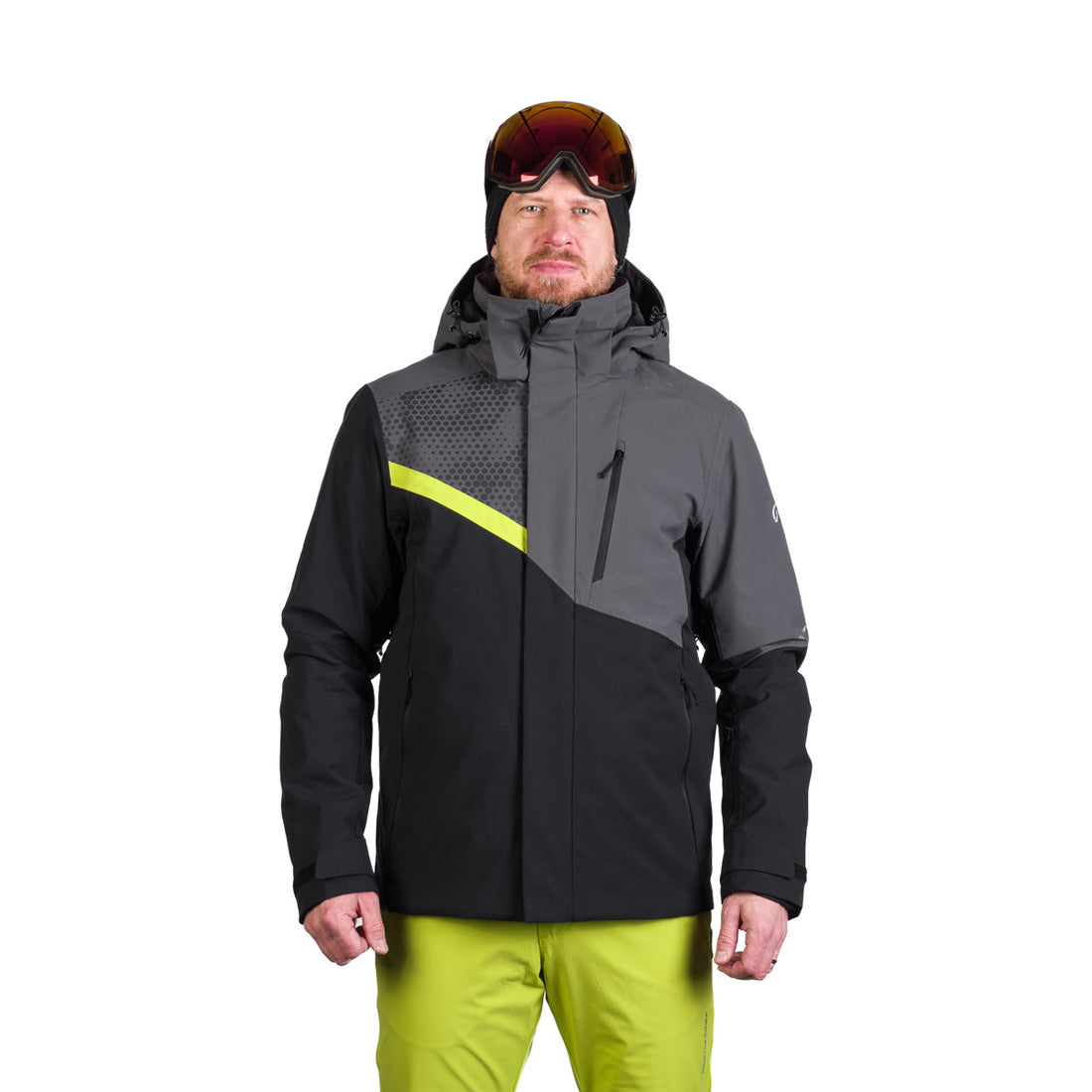 Men's ski insulated trendy jacket WASH