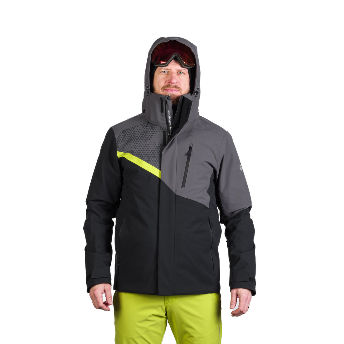 Men's ski insulated trendy jacket WASH