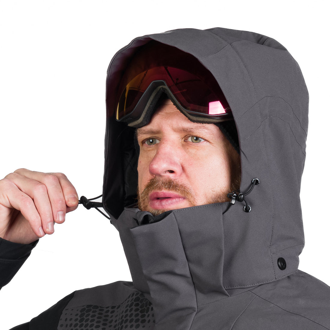 Men's ski insulated trendy jacket WASH