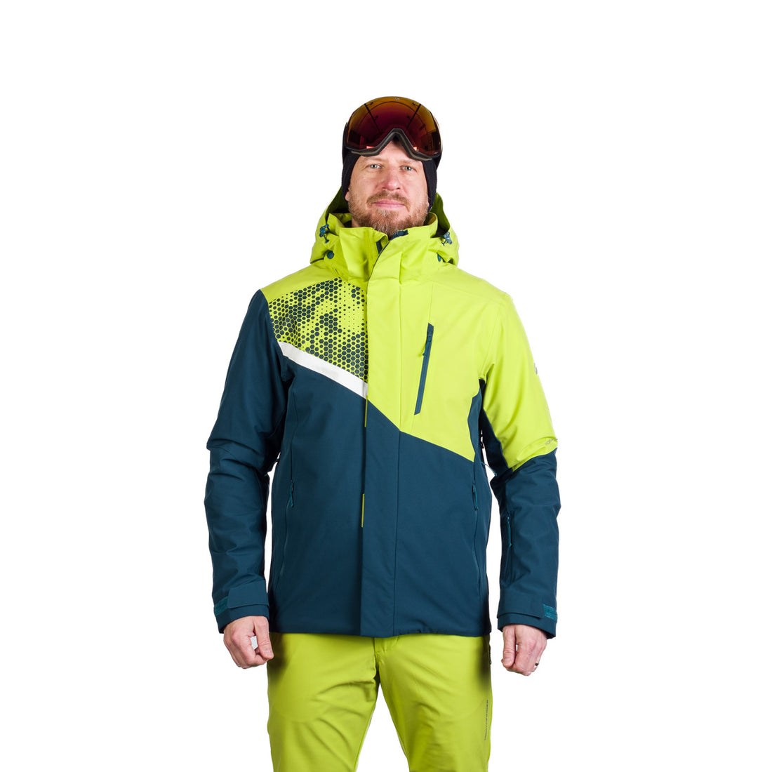 Men's ski insulated trendy jacket WASH