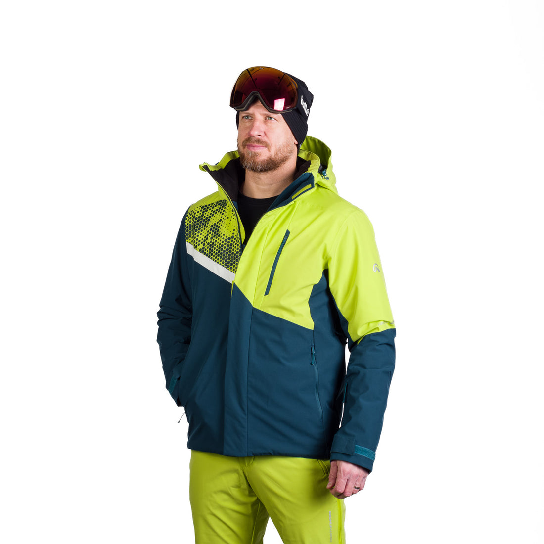 Men's ski insulated trendy jacket WASH