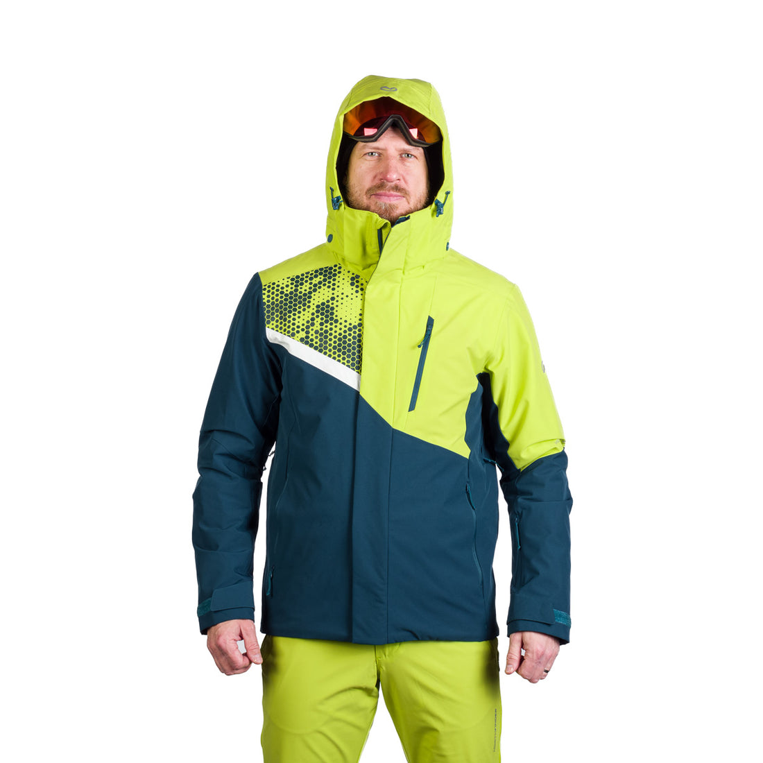 Men's ski insulated trendy jacket WASH