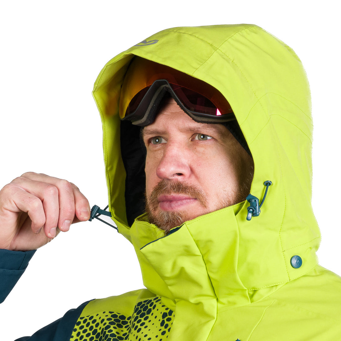 Men's ski insulated trendy jacket WASH