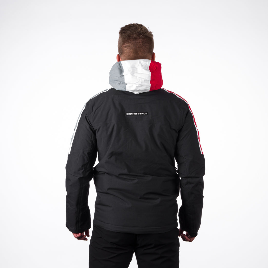 Men's ski jacket BU-36528SNW