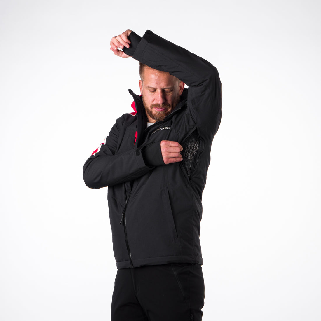 Men's ski jacket BU-36528SNW
