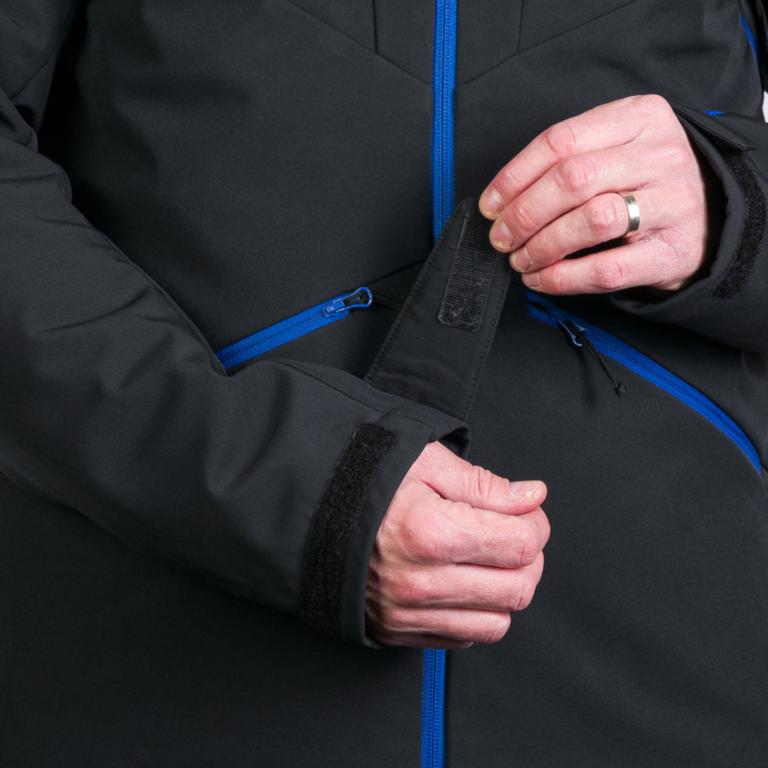 Men's ski softshell insulated jacket ALPHONSE
