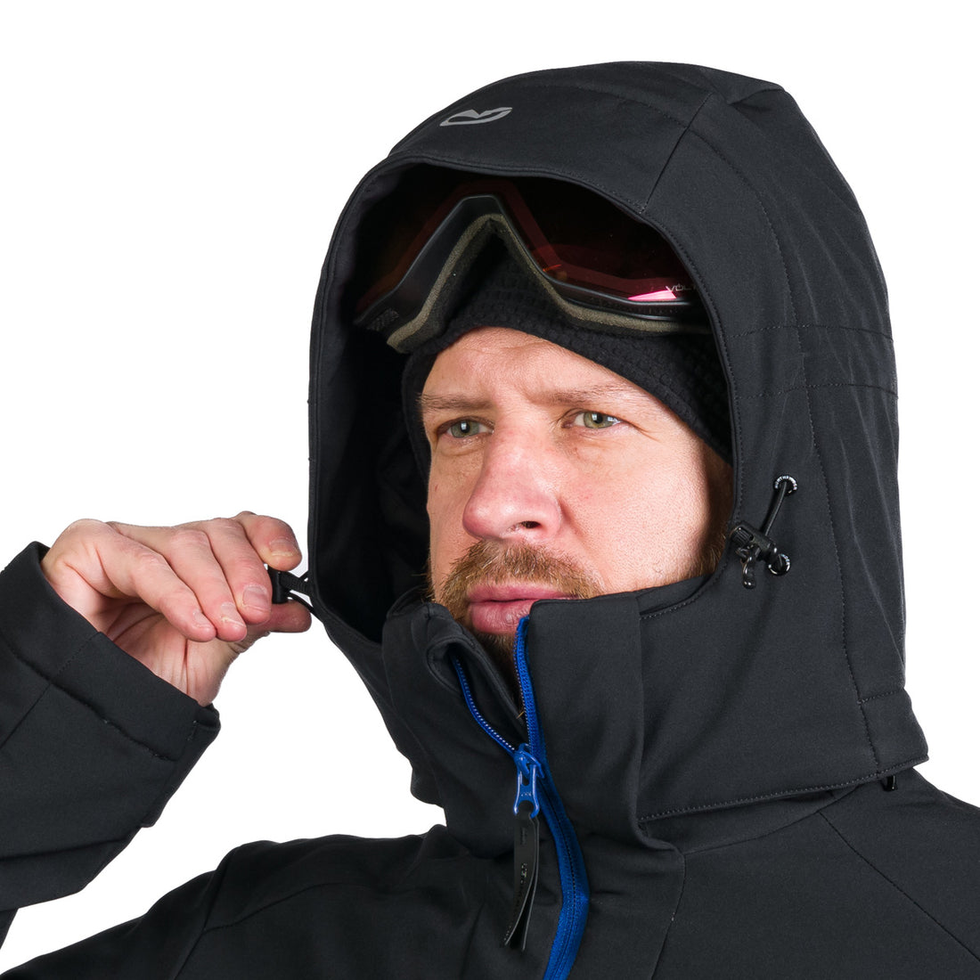 Men's ski softshell insulated jacket ALPHONSE