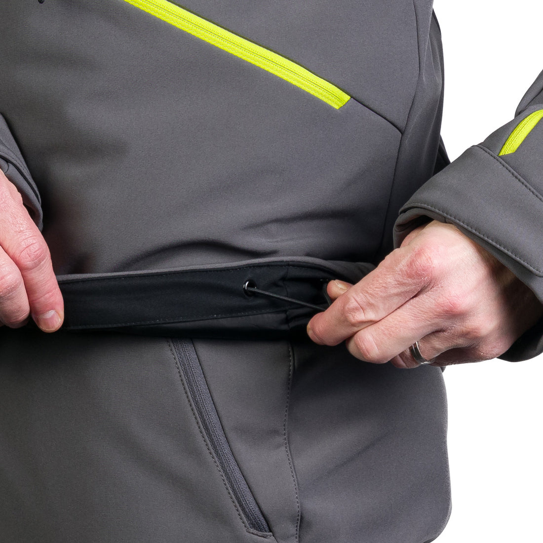 Men's ski softshell insulated jacket ALPHONSE