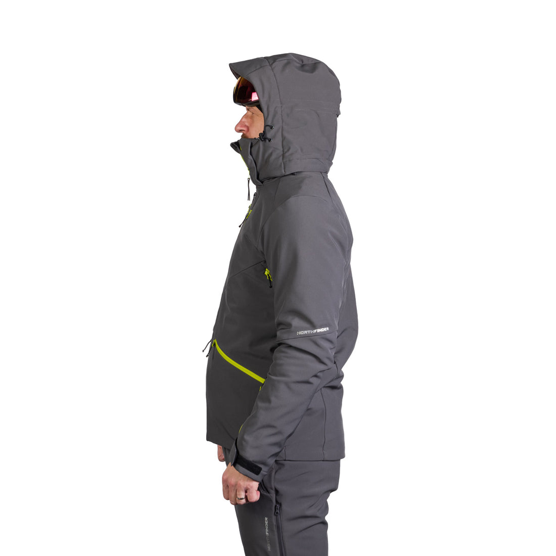 Men's ski softshell insulated jacket ALPHONSE