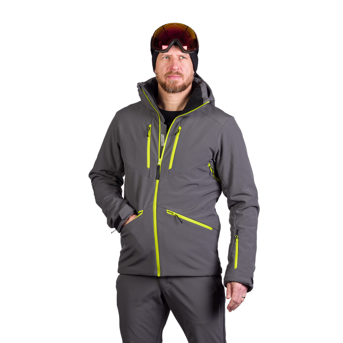Men's ski softshell insulated jacket ALPHONSE