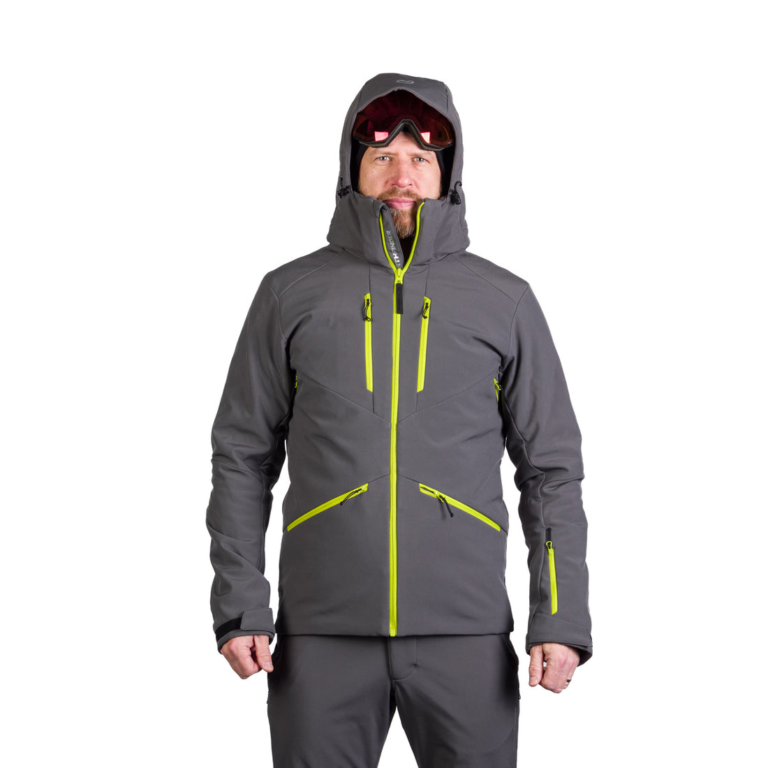 Men's ski softshell insulated jacket ALPHONSE