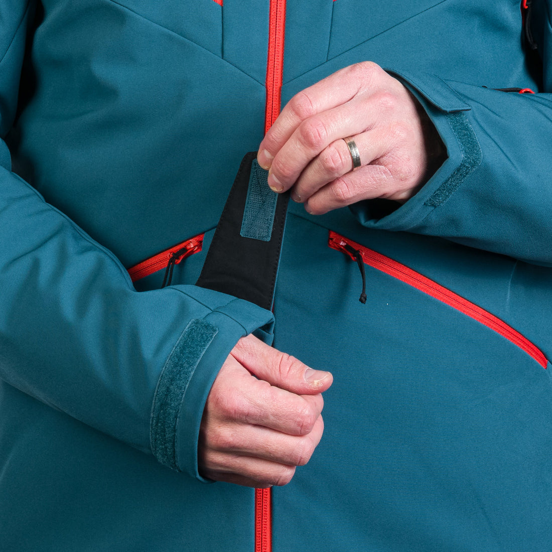 Men's ski softshell insulated jacket ALPHONSE