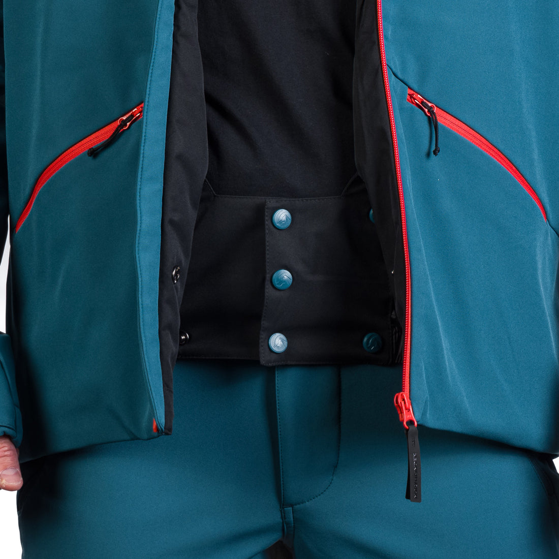 Men's ski softshell insulated jacket ALPHONSE