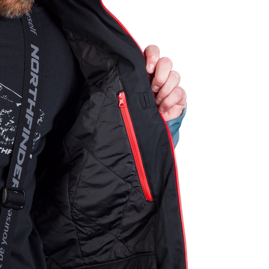Men's ski softshell insulated jacket ALPHONSE