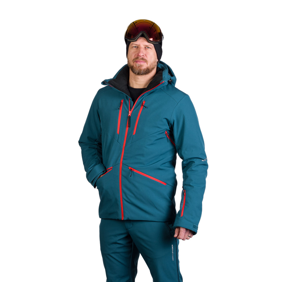 Men's ski softshell insulated jacket ALPHONSE