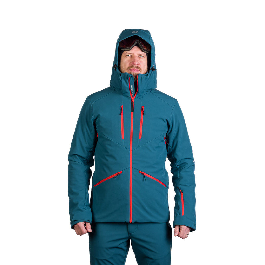 Men's ski softshell insulated jacket ALPHONSE