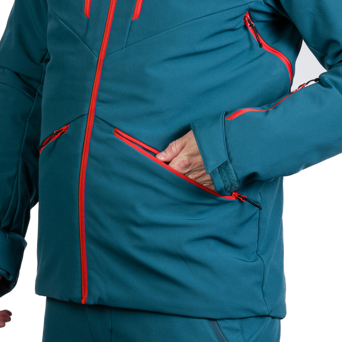 Men's ski softshell insulated jacket ALPHONSE