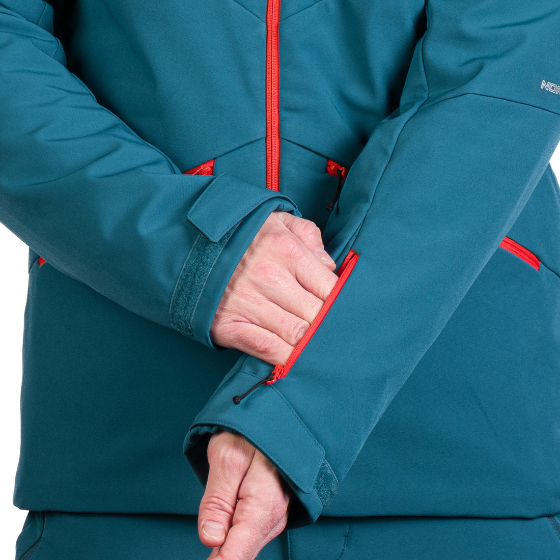 Men's ski softshell insulated jacket ALPHONSE