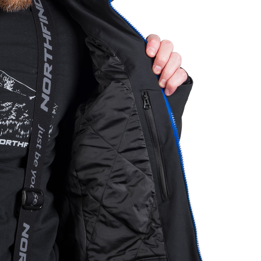  Men's ski softshell insulated UGO jacket