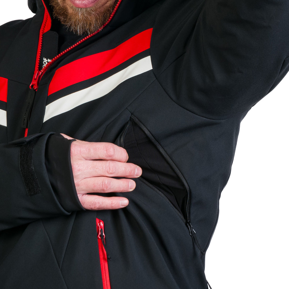  Men's ski softshell insulated UGO jacket