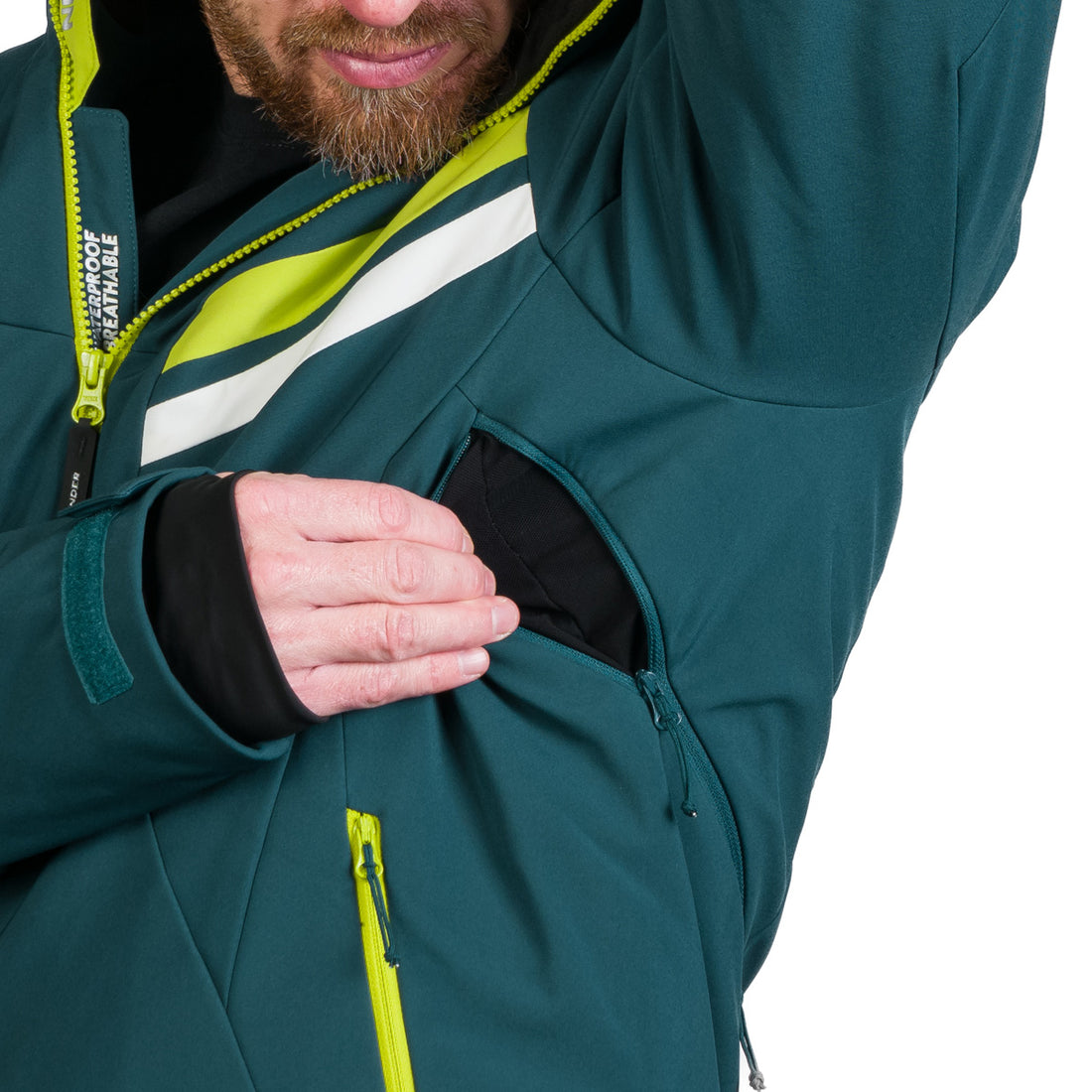  Men's ski softshell insulated UGO jacket
