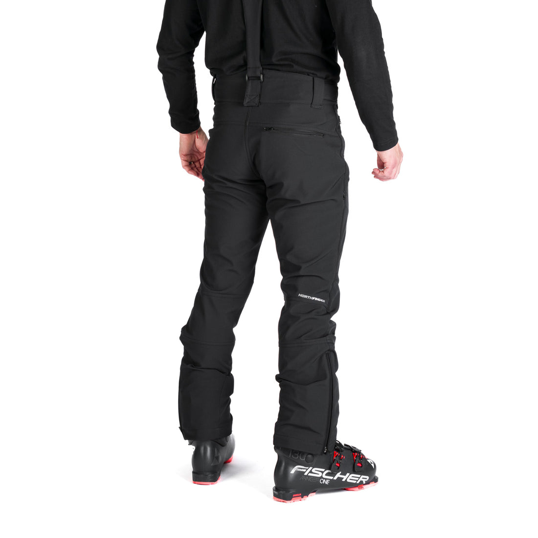 Men's ski softshell pants ERASTUS