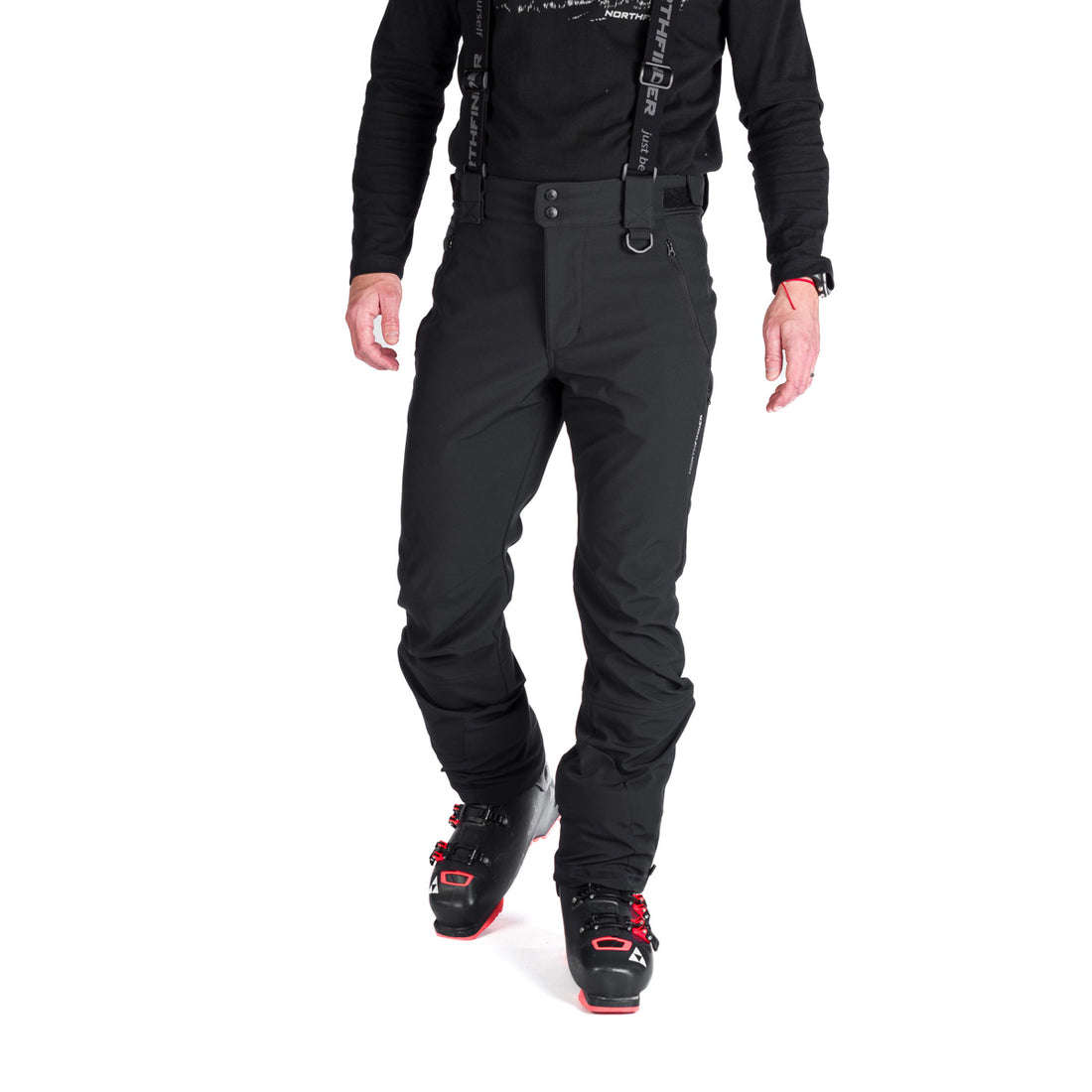 Men's ski softshell pants ERASTUS