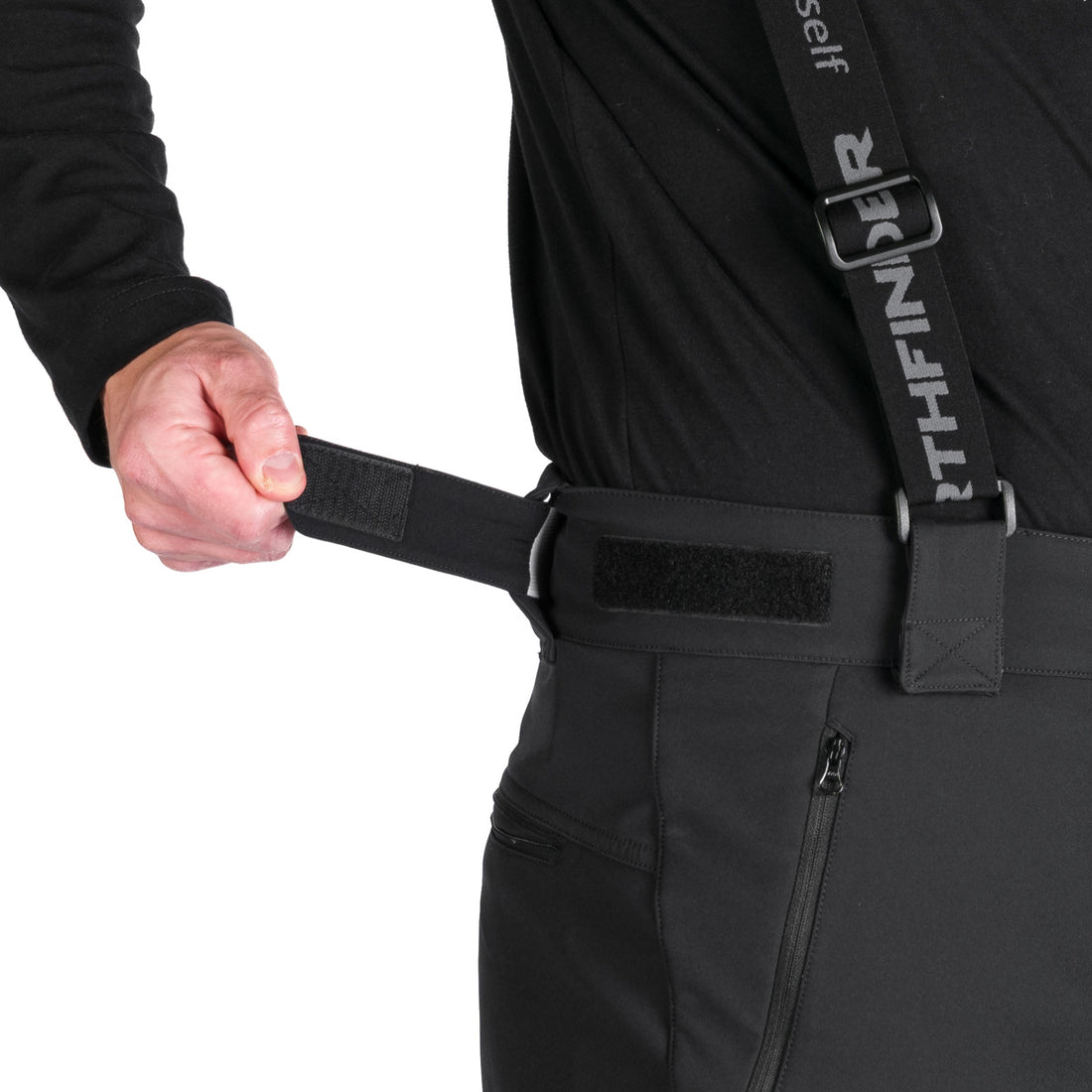 Men's ski softshell pants ERASTUS