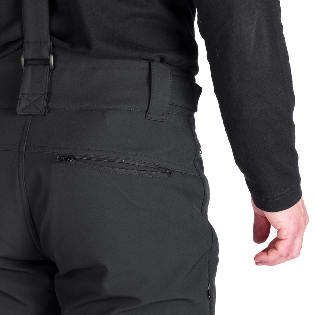 Men's ski softshell pants ERASTUS