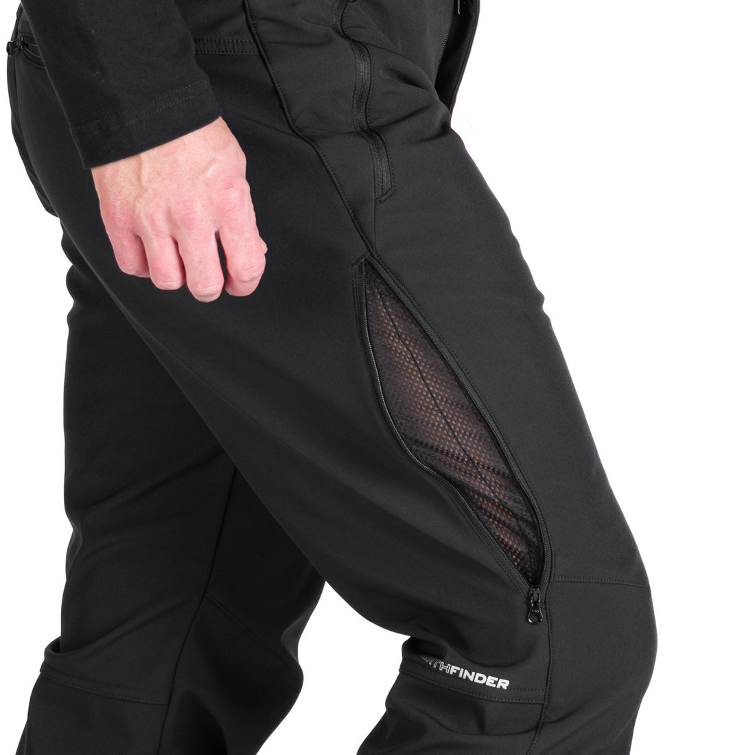 Men's ski softshell pants ERASTUS