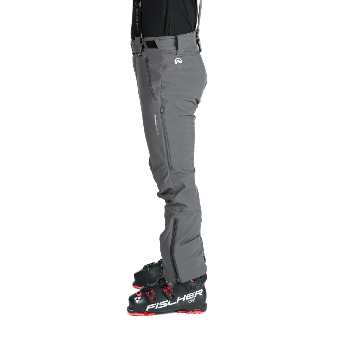 Men's ski softshell pants ERASTUS
