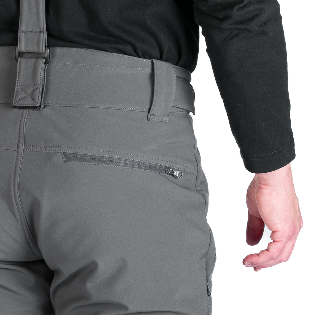 Men's ski softshell pants ERASTUS