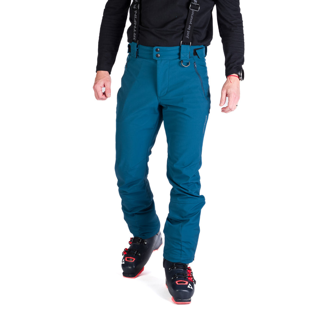 Men's ski softshell pants ERASTUS