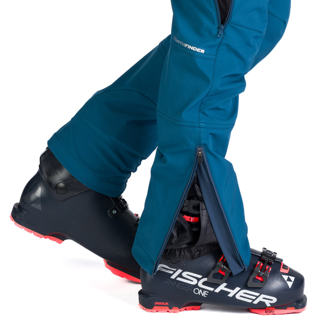 Men's ski softshell pants ERASTUS