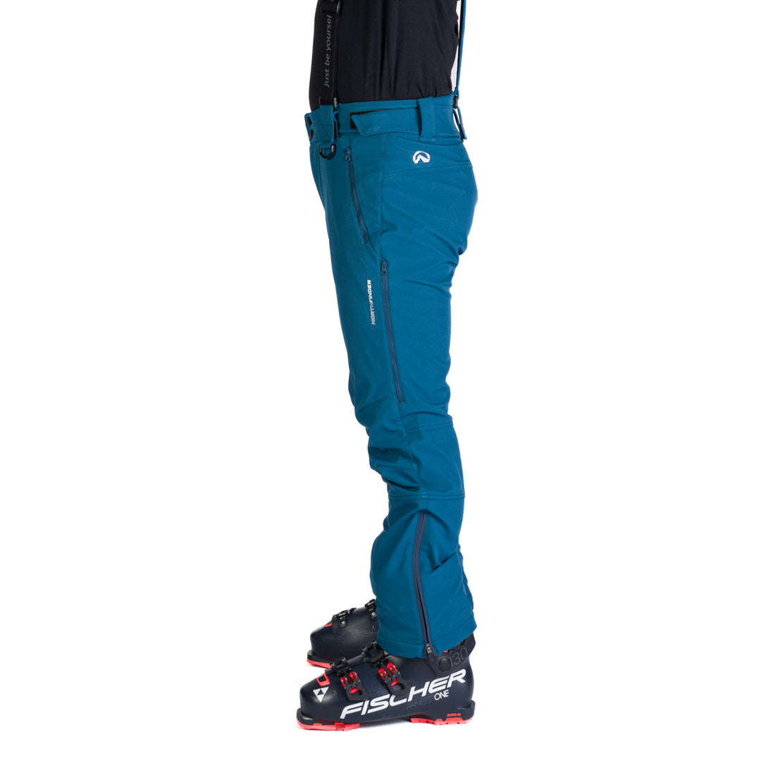 Men's ski softshell pants ERASTUS