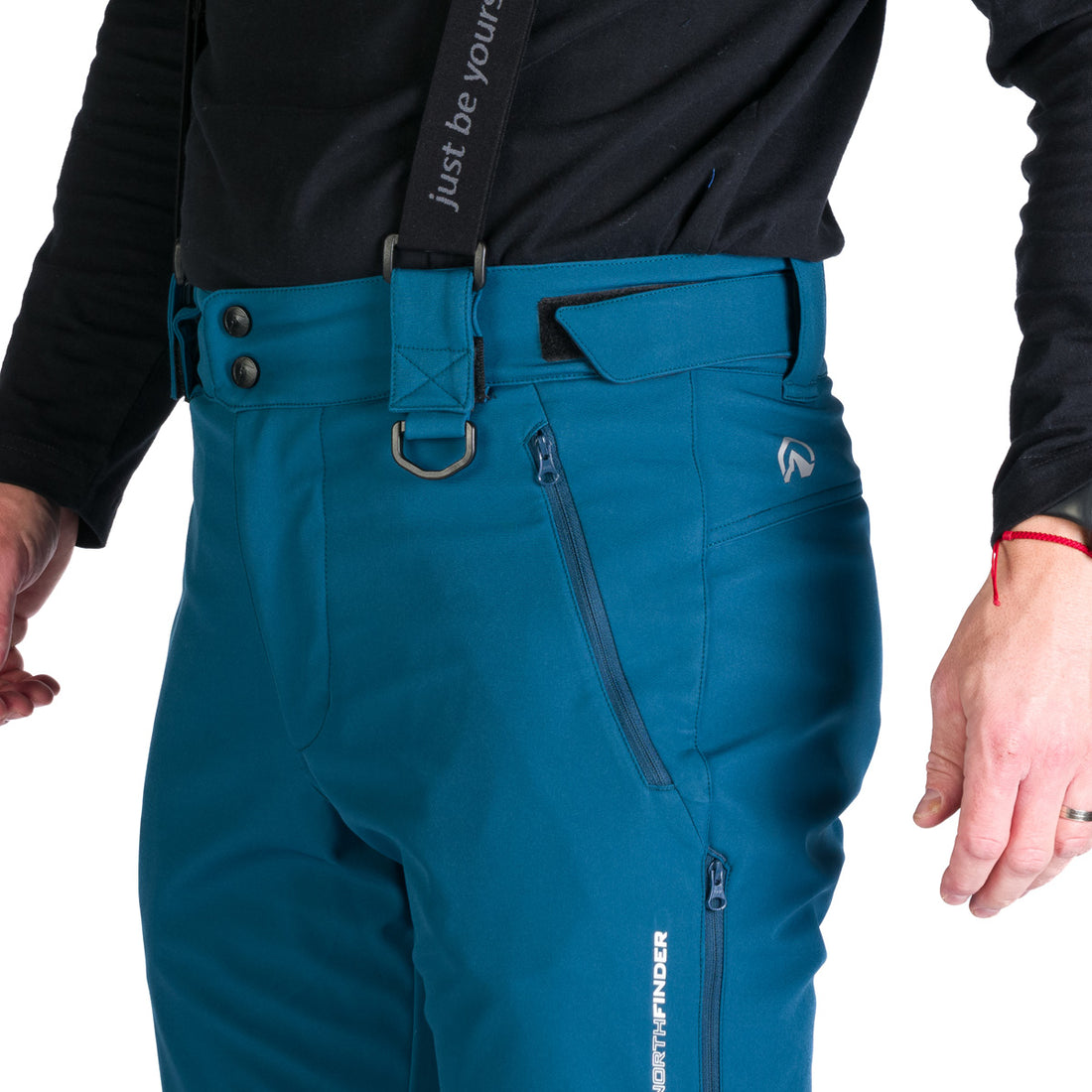 Men's ski softshell pants ERASTUS