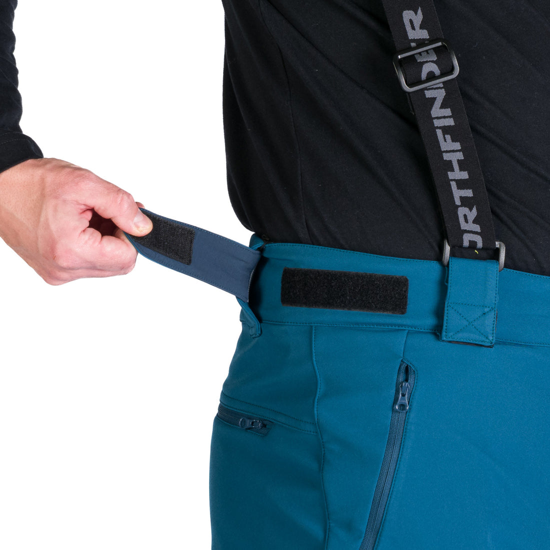 Men's ski softshell pants ERASTUS