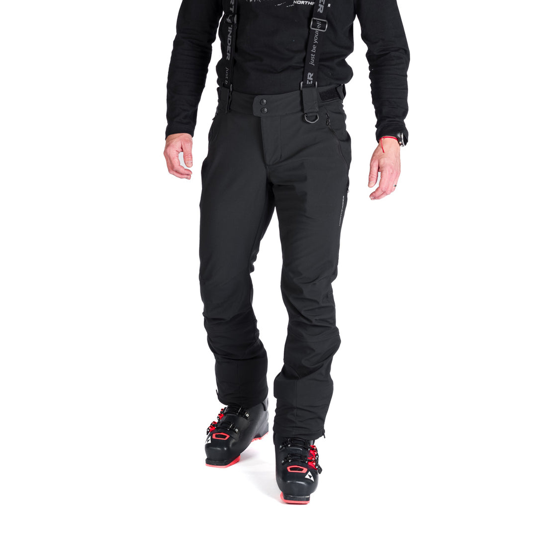 Men's ski softshell pants UMBERTO